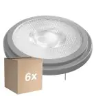 Flerpack 6x Ledvance Superior LED Spot Reflektor G53 AR111 11.7W 800lm 24D - 930 Varm Vit | Bästa färgåtergivning - Dimbar - Ersättare 75W