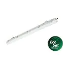 Philips LED Allmänbruksarmatur Vattentät Ledinaire EcoSet 35W 4800lm - 840 Kallvit | 120cm - Ersättare 2x36W