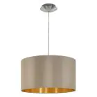 Eglo Pendellampa Maserlo Stål Satin Nickel | Passande för E27