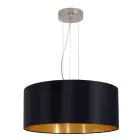 Eglo Pendellampa Maserlo Stål Satin Nickel | Passande för 3x E27