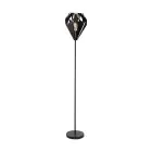 Eglo Golvlampa Carlton 5 Stål Svart | IP20 - Passande för 1x E27 