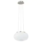 Eglo Pendellampa Optica Stål Satin Nickel | Passande för 2x E27