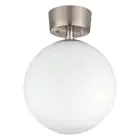Eglo Taklampa Rondo Stål Satin Nickel | Passande för E27