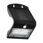 Eglo Vägglampa Lamozzo Solar Svart 3W 440lm - 830-840 CCT | IP54 - Rörelse- och Ljussensor