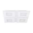 Eglo Taklampa Padrogia-Z Stål Vit 9.7W 1170lm - 827-865 Justerbar Vit + RGB | IP20 - Zigbee Dimbar
