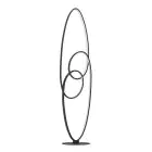 Eglo Golvlampa Gianella Stål Svart 38W 4400lm - 830 Varm Vit