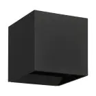 Eglo Vägglampa Calpi 3 Aluminium Svart Up & Down 2.8W 420lm - 830 Varm Vit | IP54