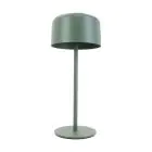Eglo Bordslampa Roccanova Solar Stål Grön 2W 270lm - 830 Varm Vit | IP44 - Touchdimmerbar - USB-C