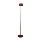 Eglo Golvlampa Roccanova-L Solar Stål Apelsin 2W 270lm - 830 Varm Vit | IP44 - Touchdimmerbar - USB-C