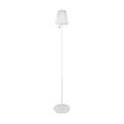 Eglo Golvlampa Scordiano-L Solar Stål Vit 2W 220lm - 830-840-865 CCT | IP44 - USB-C