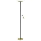 Eglo Golvlampa Conivarino Stål Brushed Mässing, Svart 30.5W 3150lm - 827 Extra Varm Vit | Dimbar