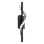 Eglo Vägglampa Conaprato Stål Brushed Mässing, Svart 8.8W 1050lm - 827-840-865 CCT | Dimbar