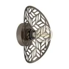 Eglo Vägglampa Swaby Stål Brons | IP20 - Passande för 1x E27 