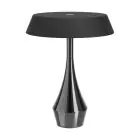 Eglo Bordslampa Turcio Stål Svart 5W 310lm - 825-830-840 CCT | IP44 - Touch Dimbar - USB-C