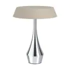 Eglo Bordslampa Turcio Stål Krom 5W 310lm - 825-830-840 CCT | IP44 - Touch Dimbar - USB-C