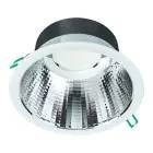 Philips LED Downlight Coreline DN142B Aluminium Vit 19.2W 2300lm 60D - 840 Kallvit | Utskärning   200mm - IP20 - UGR