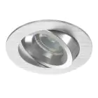 Noxion Infälld Spot Drome MR16 Lutningsbar Aluminium | Utskärning   69mm - GU10 Sockel