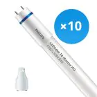 Flerpack 10x Philips LED Rör T8 MASTER (EM/Mains) High Output 12W 1575lm - 840 Kallvit | 90cm - Ersättare 30W