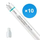 Flerpack 10x Philips LED Rör T8 MASTER Value (EM/Mains) High Output 20.5W 3100lm - 840 Kallvit | 150cm - Ersättare 58W